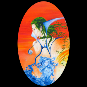 Original painting by TEZART.BEEP.COM