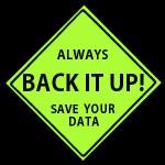 DATA BACK UP!, your website, your way, tezi magazine