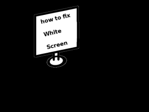 How To Fix White Screen Computer Icon, Tezi Magazine